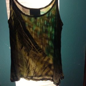 Tank Top ,Size S Multicolor